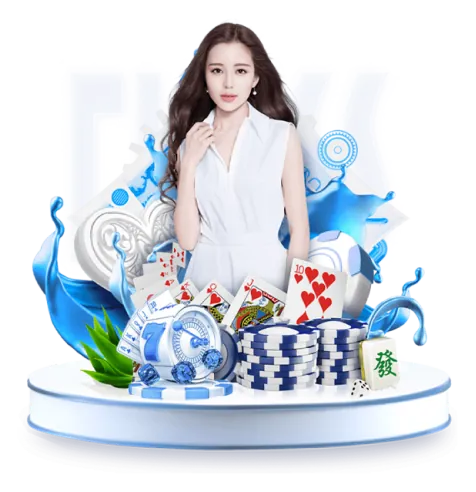 Máy đánh bạc với biểu tượng may mắn